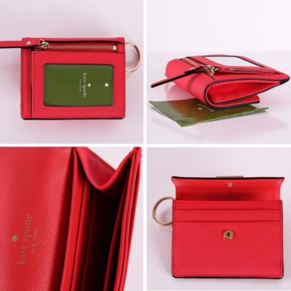♠️ KATE SPADE Laurel Way Mini Leather Wallet ♠️